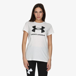 Under Armour: Белая футболка 