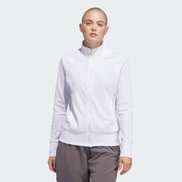Adidas: Белая куртка 