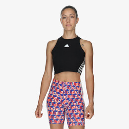 Adidas: Чёрная футболка 