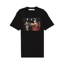 Off-White: Футболка  Caravaggio с коротким рукавом