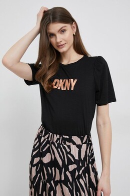 DKNY: Чёрная футболка 