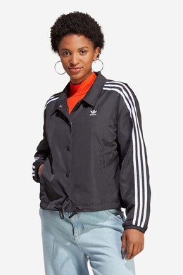 Adidas Originals: Чёрная куртка 