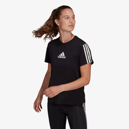 Adidas: Чёрная футболка 