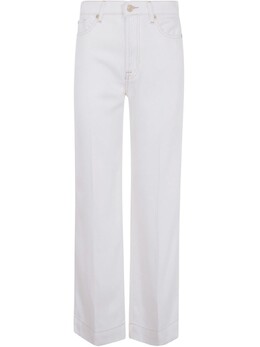 7 For All Mankind: Джинсы с завышенной талией 