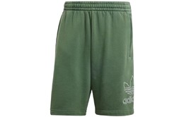 Adidas Originals: Зелёные шорты 