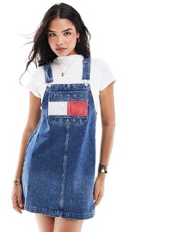 Tommy Hilfiger: Джинсовое платье  Tommy Jeans