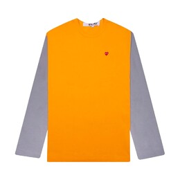 Comme des Garçons: Двухцветная футболка 