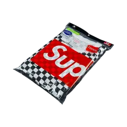 Supreme: Футболка  Hanes в клетку