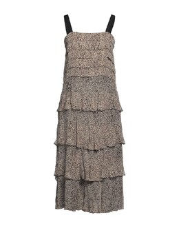 Pinko: Бежевое платье 