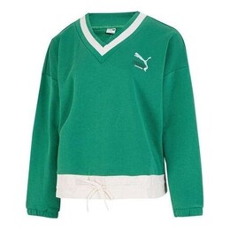 PUMA: Свитер с v-образным вырезом 