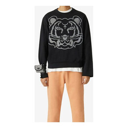 Kenzo: Чёрный свитер 