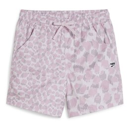 PUMA: Розовые шорты  Downtown
