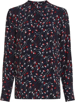 Tommy Hilfiger: Синяя блуза 