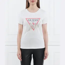 GUESS: Прямая футболка 