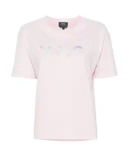 A.P.C.: Розовая футболка 