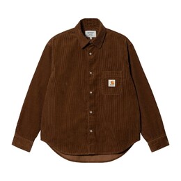 Carhartt WIP: Коричневая рубашка 
