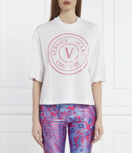 Versace Jeans Couture: Футболка оверсайз 