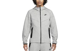 Nike: Толстовка  Tech Fleece с капюшоном