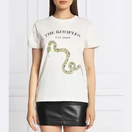 The Kooples: Бежевая футболка 