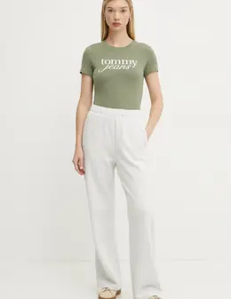 Tommy Jeans: Хлопковая футболка 
