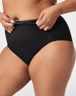 Spanx: Чёрные трусы 