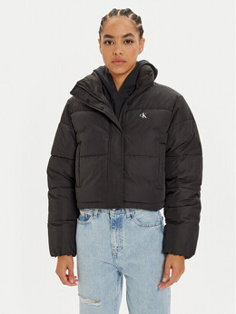 Calvin Klein Jeans: Чёрный пуховик 