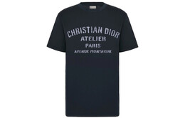 Dior: Синяя футболка 