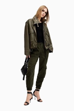 Allsaints: Зелёные брюки  All Saints