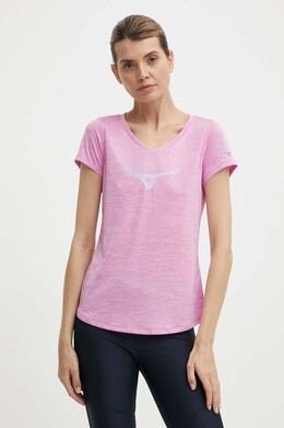 Mizuno: Розовая футболка 