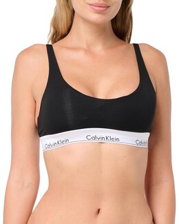 Calvin Klein Underwear: Чёрный бюстгальтер 