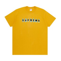 Supreme: Жёлтая футболка 