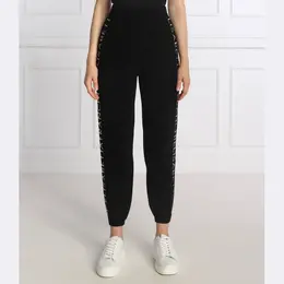 Elisabetta Franchi: Чёрные брюки 