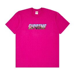 Supreme: Фиолетовая футболка 