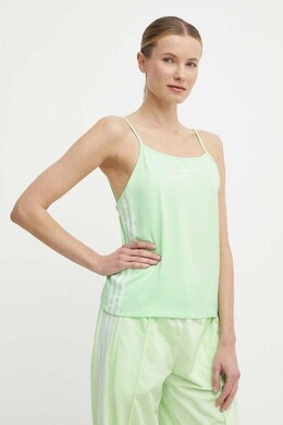 Adidas Originals: Зелёный топ 