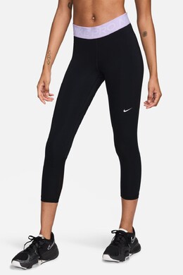 Nike: Чёрные легинсы 