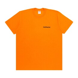 Supreme: Оранжевая футболка 