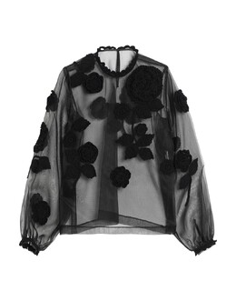 Dolce & Gabbana: Чёрный топ 