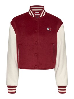 Tommy Hilfiger: Красная куртка  Tommy Jeans