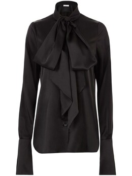 Nina Ricci: Атласная рубашка 