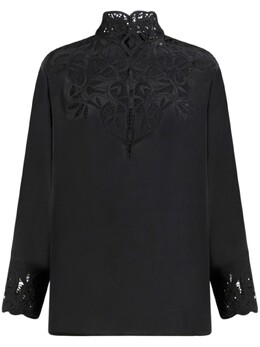 Etro: Чёрная блуза 