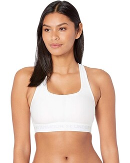 Under Armour: Белый бюстгальтер 