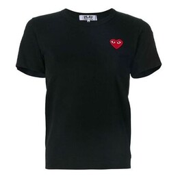 Comme Des Garçons Play: Красная футболка 