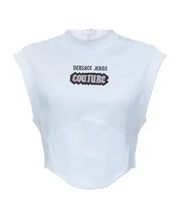 Versace Jeans Couture: Топ без рукава 