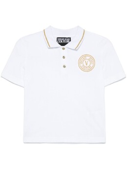 Versace Jeans Couture: Белое поло 