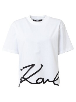 Karl Lagerfeld: Белая футболка 