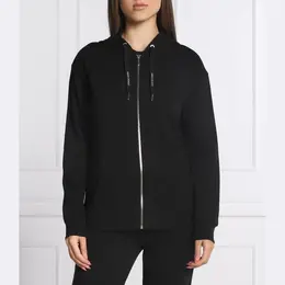 Armani Exchange: Чёрная толстовка 