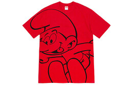 Supreme: Красная футболка  Smurfs