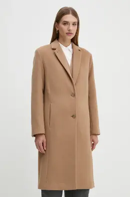 Calvin Klein: Плащ из шерсти 