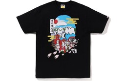 A BATHING APE: Чёрная футболка 