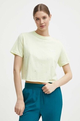 GUESS: Хлопковая футболка 
